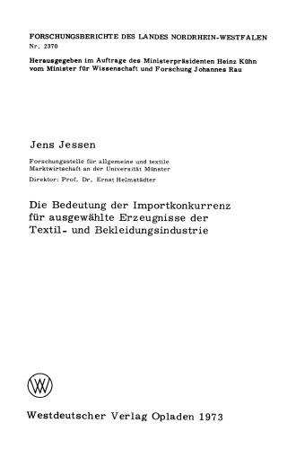 ﻿اهمیت رقابت واردات برای محصولات منتخب صنعت نساجی و پوشاک
