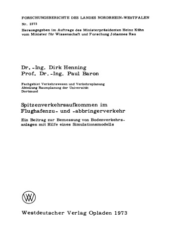 ﻿اوج حجم ترافیک در ترافیک انتخاب و تخلیه فرودگاه: سهمی در ابعاد سیستم های ترافیکی زمینی با کمک مدل شبیه سازی