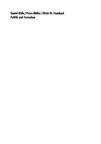 ﻿سیاست و تلویزیون: تحقیقات تحلیلی محتوا