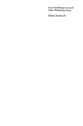 ﻿آلفرد اندرش: دیدگاه‌هایی درباره زندگی و کار