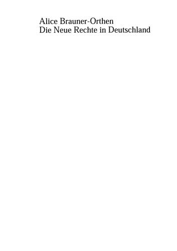 ﻿راست جدید در آلمان: گرایشات ضد دموکراتیک و نژادپرستانه