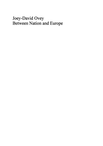 ﻿بین ملت و اروپا: کارگر، SPD و پارلمان اروپا 1994-1999
