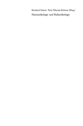 ﻿اکولوژی انسانی و بوم شناسی فرهنگی: مبانی · رویکردها · تمرین