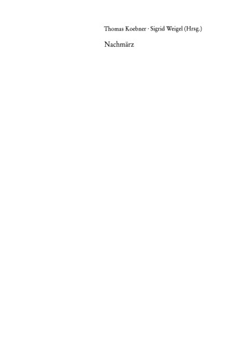 ﻿Nachmärz: خاستگاه مدرنیته زیباشناختی در یک صورت فلکی پس از انقلاب