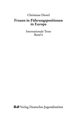 زنان در مناصب رهبری در اروپا: دوره 6: متون بین المللی