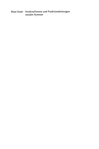 ﻿اشکال ساختاری و عملکرد عملکردی سیستم های اجتماعی: یک پارادایم جامعه شناختی