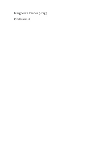 فقر کودکان: کتاب مقدماتی برای تحقیقات و عملکرد اجتماعی