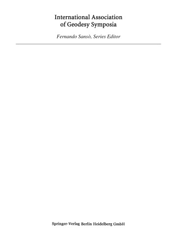 ارتفاع سنجی ماهواره ای برای زمین شناسی، ژئوفیزیک و اقیانوس شناسی: مقالات کارگاه آموزشی بین المللی ارتفاع سنجی ماهواره ای، کارگاه مشترک IAG بخش سوم گروه مطالعات ویژه SSG3.186 و IAG بخش دوم، 8-13 سپتامبر 2002، ووهان، چین