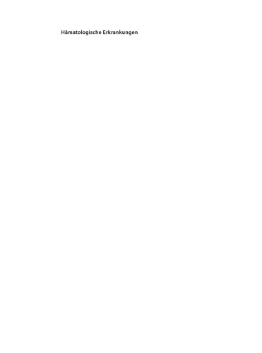 اختلالات هماتولوژیک: اطلس و کتابچه راهنمای تشخیصی