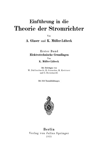 ﻿مقدمه ای بر تئوری مبدل های قدرت: مبانی الکتروتکنیک جلد اول