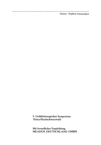 ﻿وریدهای واریسی آنوریسم پوپلیتئال