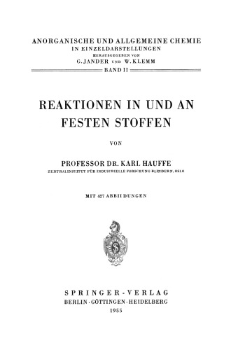 واکنش در مواد جامد و