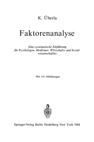 ﻿تحلیل عوامل: مقدمه ای منظم برای روانشناسان ، متخصصان پزشکی ، اقتصاددانان و دانشمندان علوم اجتماعی