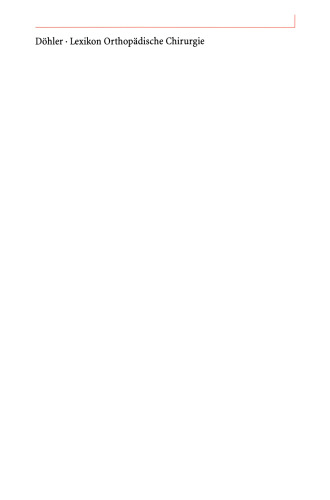 جراحی ارتوپدی Lexicon: اصطلاحات استاندارد برای جراحان ارتوپدی و تروما