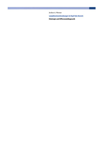 ﻿بیماری های غدد لنفاوی در ناحیه سر و گردن: انکولوژی و تشخیص افتراقی