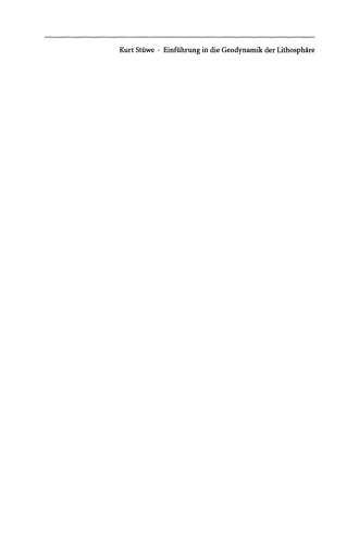 ﻿مقدمه‌ای بر ژئودینامیک لیتوسفر: درمان کمی مسائل زمین‌شناسی