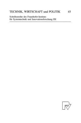 ﻿انتقال دانش بین‌المللی و تغییرات فنی: اهمیت، عوامل مؤثر و چشم‌انداز پیامدهای سیاست فناوری با استفاده از مثال نانوتکنولوژی در آلمان