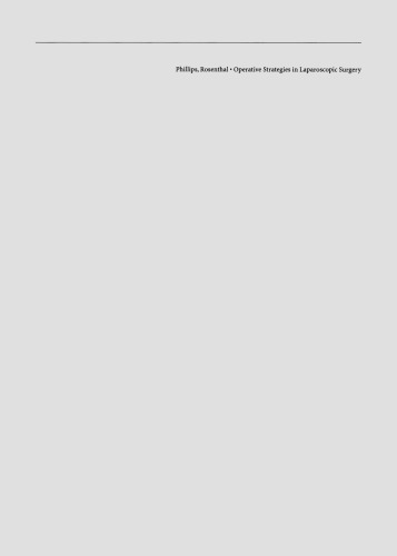 استراتژی های عمل جراحی لاپاروسکوپی