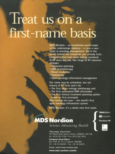 استفاده از رایانه ها در پرتودرمانی: XIIIth کنفرانس بین المللی هایدلبرگ ، آلمان 22-25 ژانویه 2000