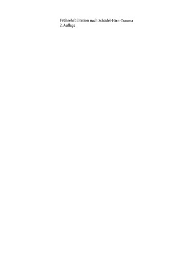 توانبخشی زودرس پس از آسیب مغزی ضربه ای: راهنمای درمان درمانی نتیجه گرا