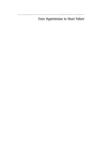 ﻿از فشار خون بالا تا نارسایی قلبی