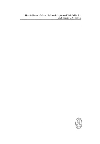 ﻿طب فیزیکی ، بالن درمانی و توان بخشی در سنین پیری