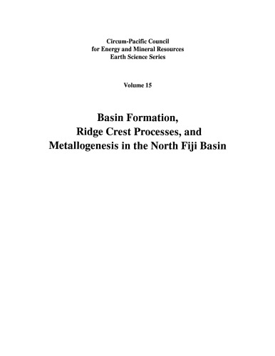﻿تشکیل حوضه، فرآیندهای ریج کرست، و متالوژنز در حوضه شمالی فیجی