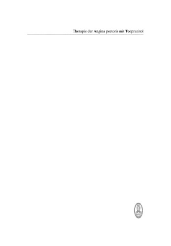 ﻿درمان آنژین پکتوریس با تئوپرانیتول: اصول فارماکولوژی ، تجربی و بالینی