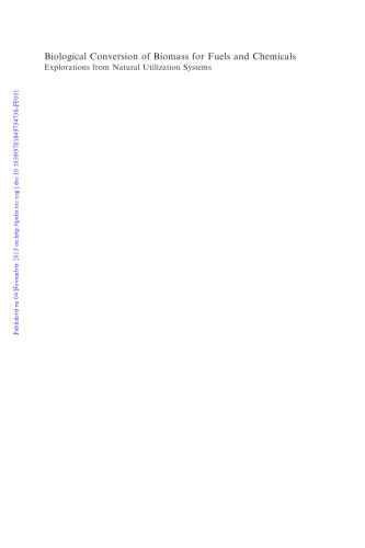 تبدیل بیولوژیکی زیست توده برای سوخت ها و مواد شیمیایی: اکتشافات سیستم های استفاده طبیعی