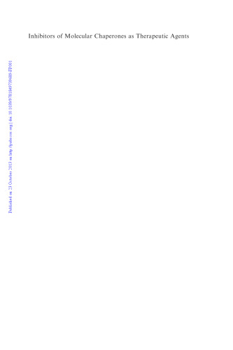 مهار کننده های Chaperones مولکولی به عنوان نمایه های درمانی
