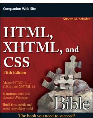 HTML ، XHTML و CSS Bible