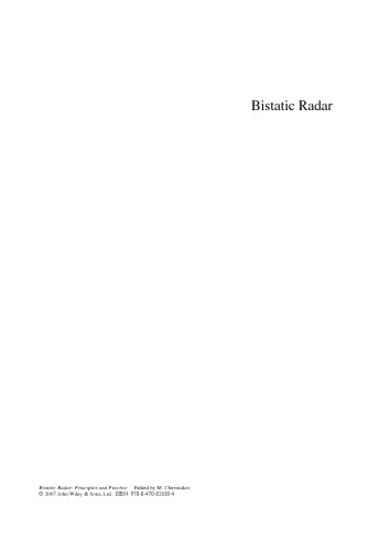 رادار Bistatic: اصول و عمل