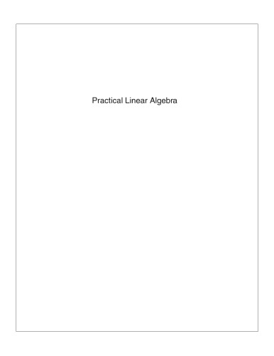 ﻿جبر خطی عملی: جعبه ابزار هندسه