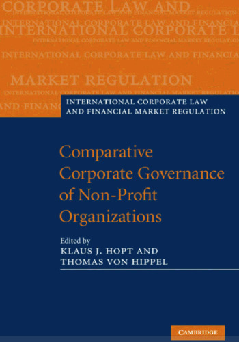 ﻿حاکمیت شرکتی تطبیقی ​​سازمانهای غیرانتفاعی