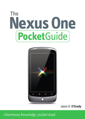 ﻿راهنمای Nexus One Pocket