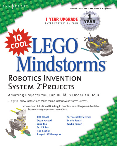 ﻿10 پروژه جالب LEGO Mindstorms Robotics Invention System 2: پروژه های شگفت انگیزی که می توانید در کمتر از یک ساعت بسازید