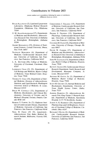 ﻿لیپوپروتئین های پلاسما قسمت C: کمیت