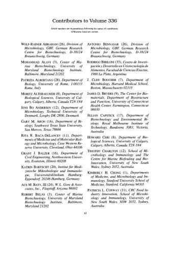 ﻿رشد میکروبی در بیوفیلم ها - قسمت A: جنبه های بیولوژیکی رشدی و مولکولی