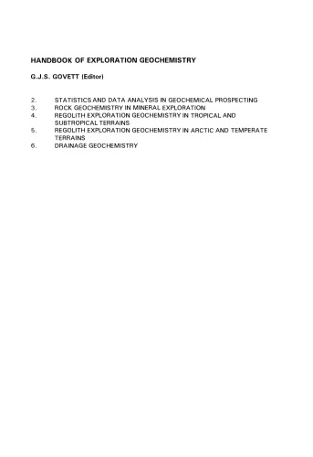 ﻿ژئوشیمی سنگ در اکتشافات معدنی