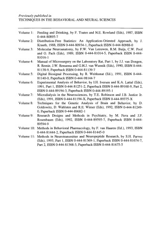 ﻿عوامل نادیده گرفته شده در فارماکولوژی و تحقیقات علوم اعصاب: بیو فارماوتیک ، حفظ ویژگی های حیوانات ، شرایط آزمایش