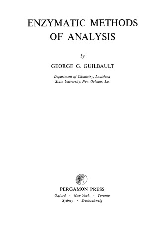 ﻿روشهای آنزیمی تجزیه و تحلیل
