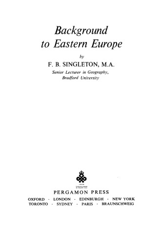 ﻿پیشینه اروپای شرقی