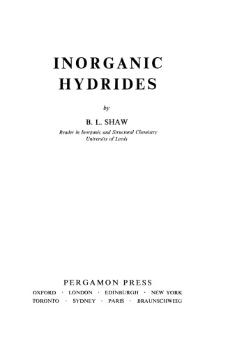 هیدریدهای معدنی