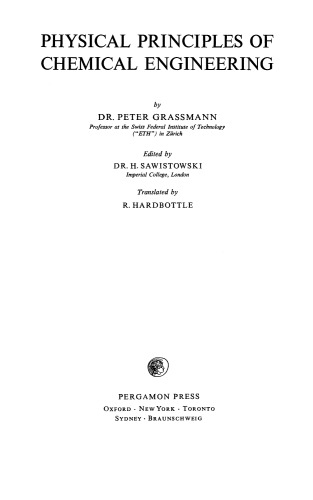 اصول فیزیکی مهندسی شیمی