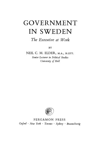 دولت در سوئد. مجری در محل کار