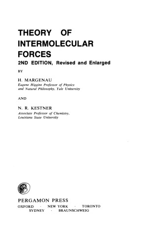 ﻿نظریه نیروهای بین مولکولی