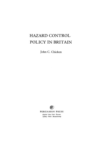 خط مشی کنترل خطر در بریتانیا