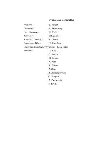 شیمی ماکرومولکولی –11. سخنرانی های عمومی و بخشی ارائه شده در همایش بین المللی ماکرومولکول ها (سومین کنفرانس آهارون کاتزیر – کاتالسکی)