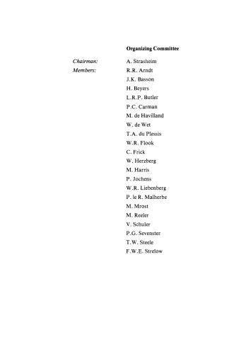 ﻿شیمی تجزیه در اکتشاف، استخراج و فرآوری مواد. سخنرانی های عمومی ارائه شده در سمپوزیوم بین المللی شیمی تجزیه در اکتشاف، استخراج و پردازش مواد، ژوهانسبورگ، RSA، 23-27 اوت 1976