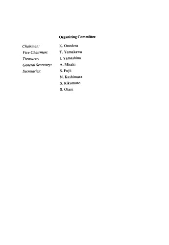 ﻿شیمی کربوهیدرات –8. سخنرانی های عمومی ارائه شده در هشتمین سمپوزیوم بین المللی شیمی کربوهیدرات ، کیوتو ، ژاپن 16-20 آگوست 1976